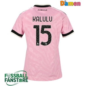 Juventus Pierre Kalulu #15 Replik Auswärtstrikot Damen 2026-27 Kurzarm